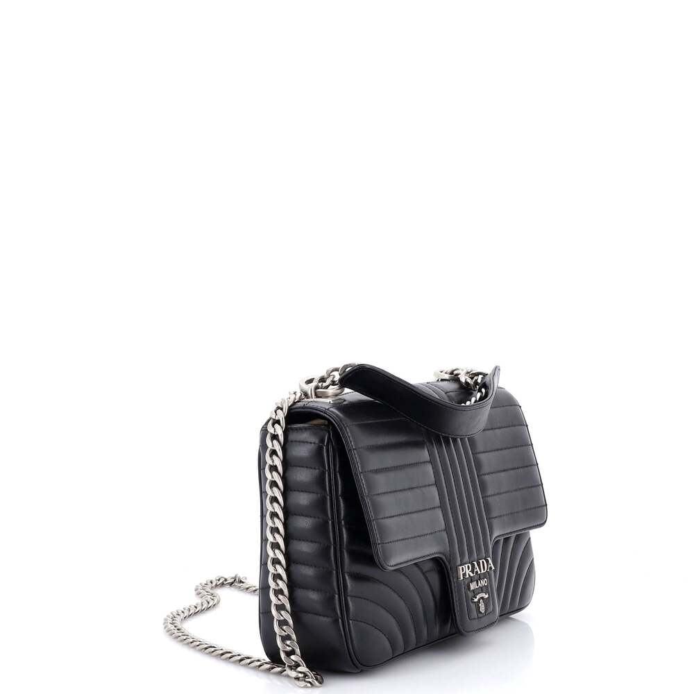 Prada Chain Flap Shoulder Bag Diagramme #254087P16B - Picture 2 of 6